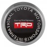 Заглушка на диски Toyota TRD 74/70/9 черный