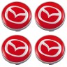 Комплект колпачков для дисков 4шт Mazda 