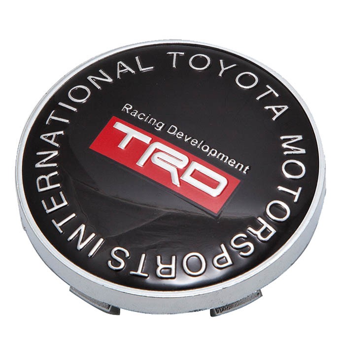 Колпачок ступицы Toyota TRD 60/56/9 черный