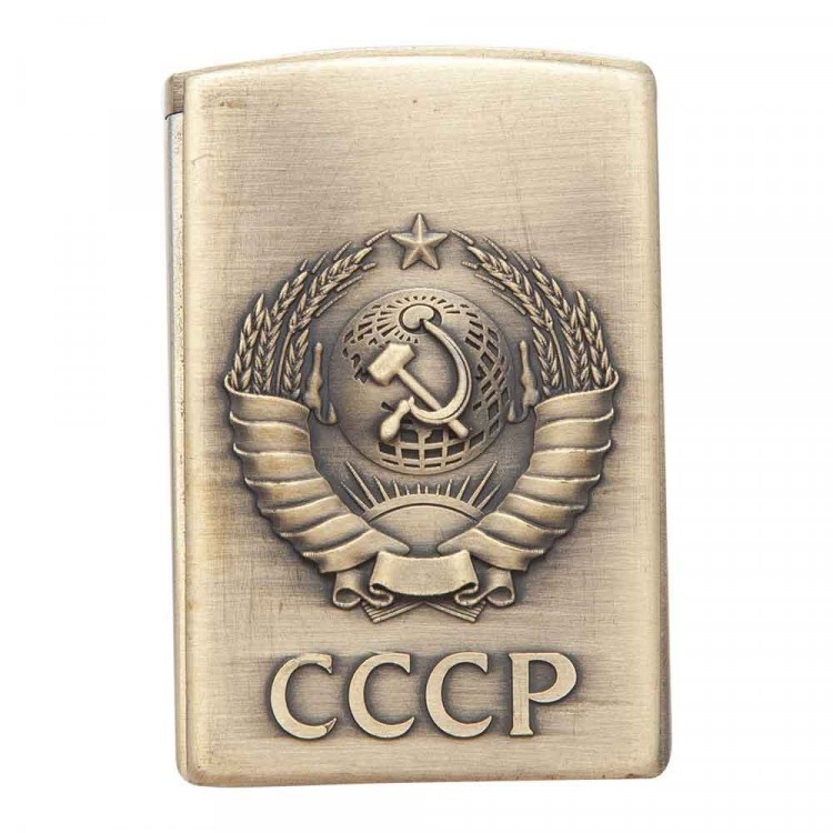 Зажигалка СССР медь