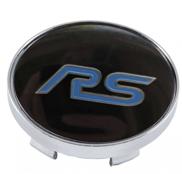 Колпачок на диски Ford Focus RS 60/56/9 хром-черный