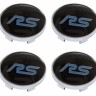 Колпачок на диски Ford Focus RS 60/56/9 хром-черный