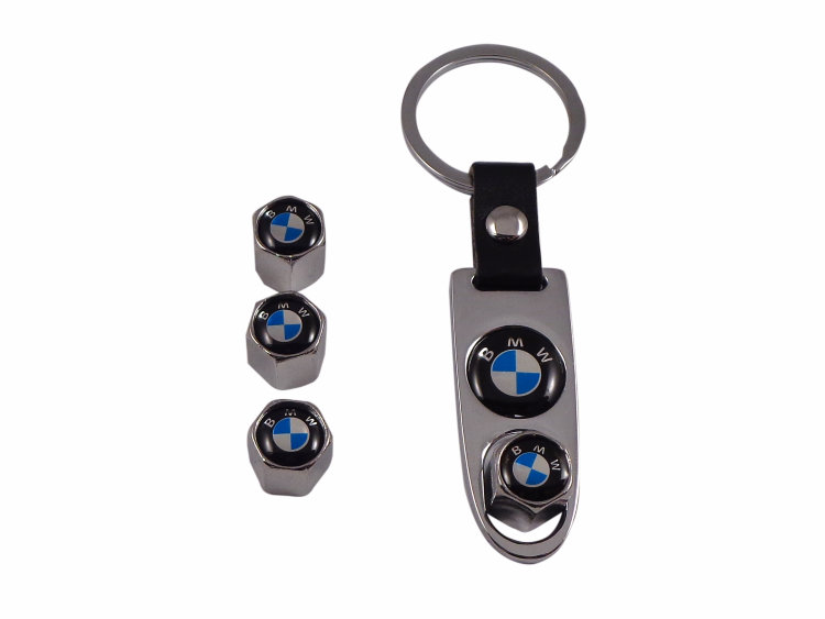 Колпачки на ниппель BMW с брелком