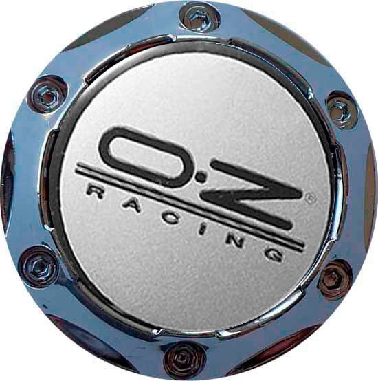 Колпачок на диски OZRacing 64/56/9 хром-серебро конус 