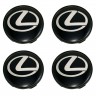 Колпачки на диски Lexus 60/56/9 черный 