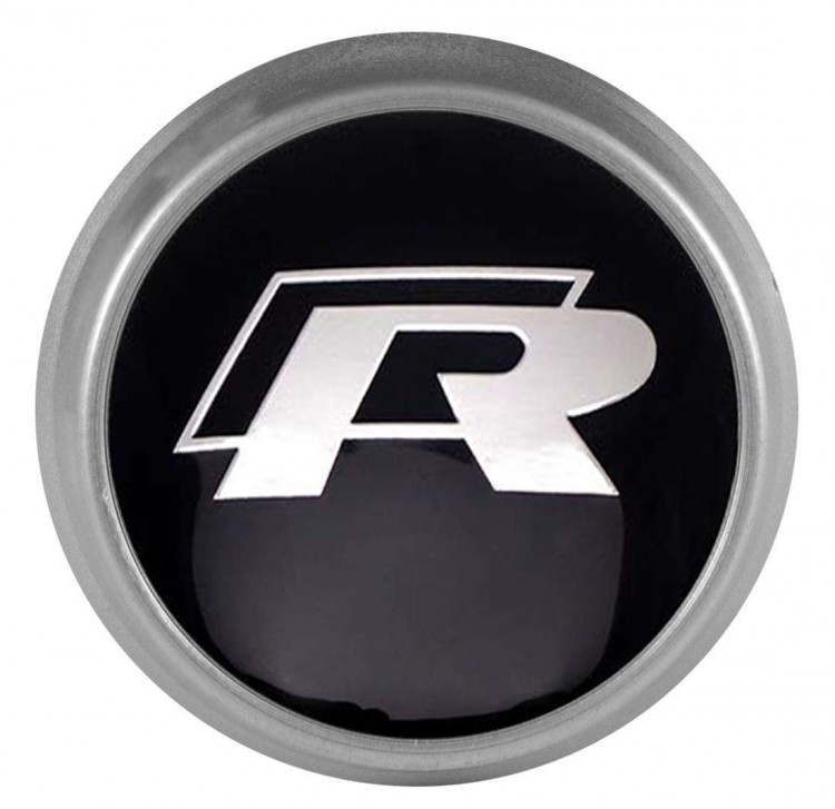 Заглушка на диски Volkswagen R 74/70/9 черный