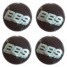 Наклейки на диски BBS red carbon сфера 56 мм