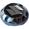 Колпачок на диски Suzuki 64/56/9 хром-черный конус