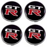 Комплект колпачков для дисков 4шт Nissan GT-R 