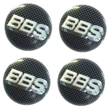 Наклейки на диски BBS carbon сфера 56 мм