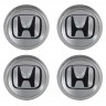 Колпачки на диски ВСМПО со стикером Honda 74/70/9 хром 