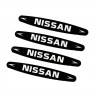Наклейка на ручки Nissan черные 