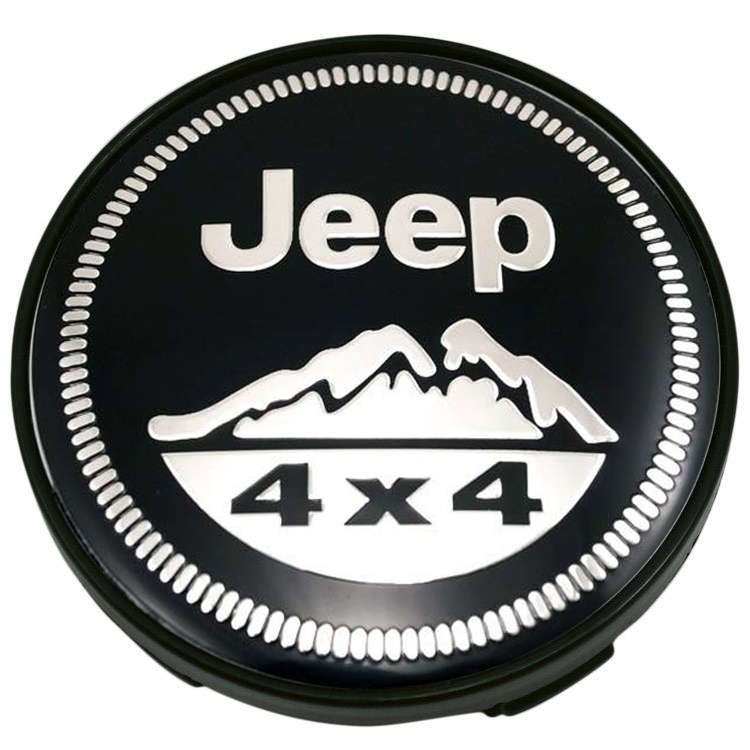 Колпачки на диски Jeep 4x4 60/56/9 черный 
