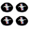 Колпачки на диски Ford Mustang 65/60/12 черный 