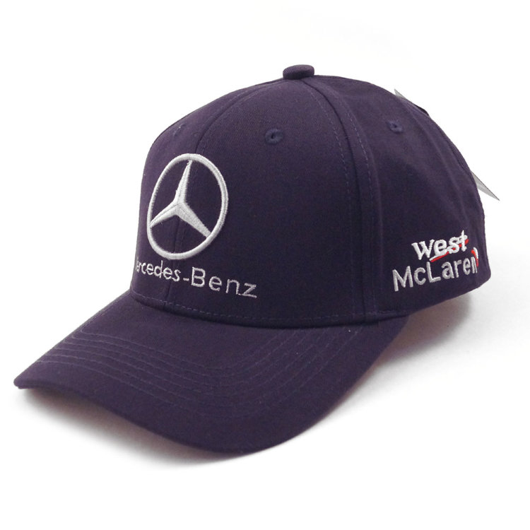 Кепка с козырьком Mercedes-Benz синяя