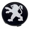 Колпачок на диски Peugeot 68/62.5/9 black 