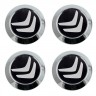 Колпачок ступичный Citroen (64/60/10) хром конусный