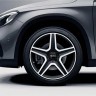 Наклейки на диски Mini сфера 56 мм черные