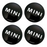 Наклейки на диски Mini сфера 56 мм черные
