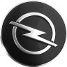 Колпачок на диски Opel AVTL 60|56|10 черный-хром