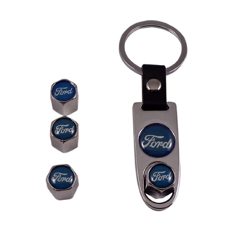 Колпачки на ниппель Ford с брелком