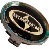 Заглушка ступицы диска Toyota Scion 74/69/12 черный хром