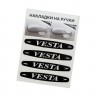 Наклейка на ручки Vesta черные