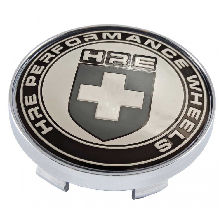 Колпачок на диски HRE 60/56/9 хром-черный