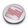 Колпачок на литые диски Seat 58/50/11 хром 