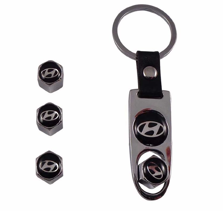 Колпачки на ниппель Hyundai с брелком