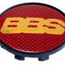 Колпачок на литые диски BBS 58/50/11 красный желтый