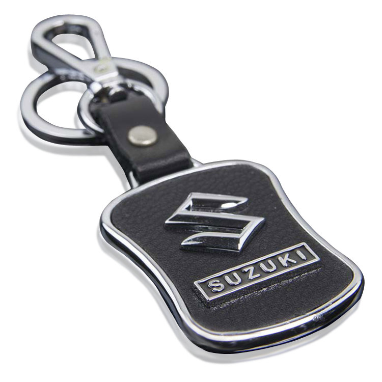 Брелок Suzuki 50*38 с карабином и кольцом