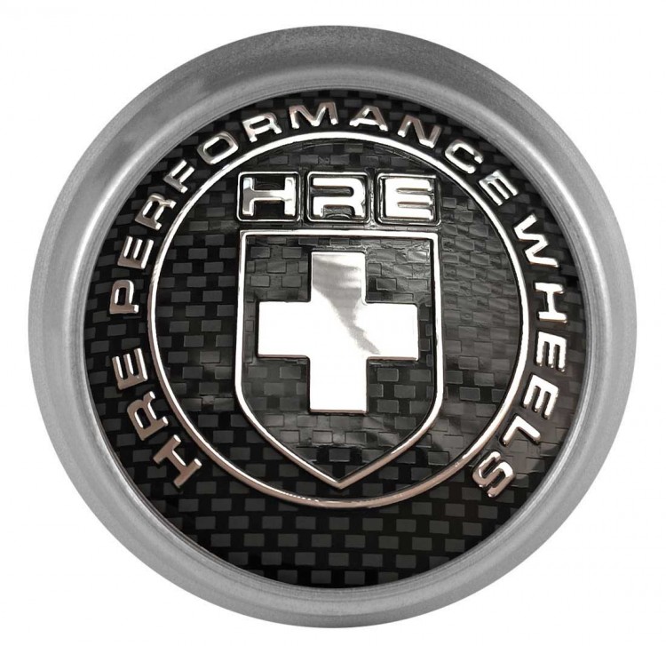 Колпачки на диски ВСМПО со стикером HRE 74/70/9 черный