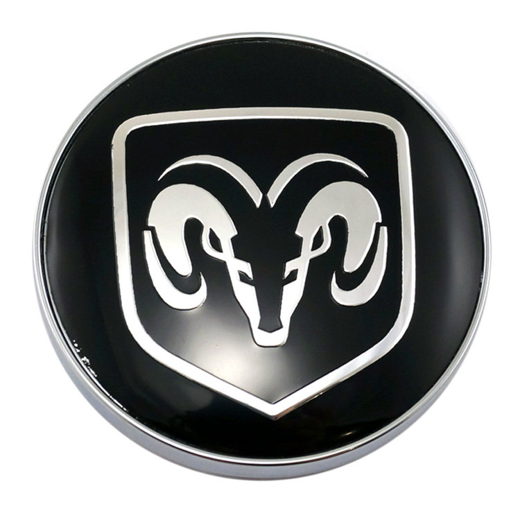 Колпачки для дисков Dodge 60/56/9 chrome-black