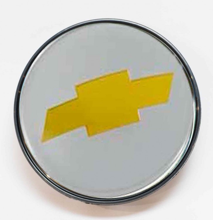 Заглушка литого диска Chevrolet 67/56/16 белый 
