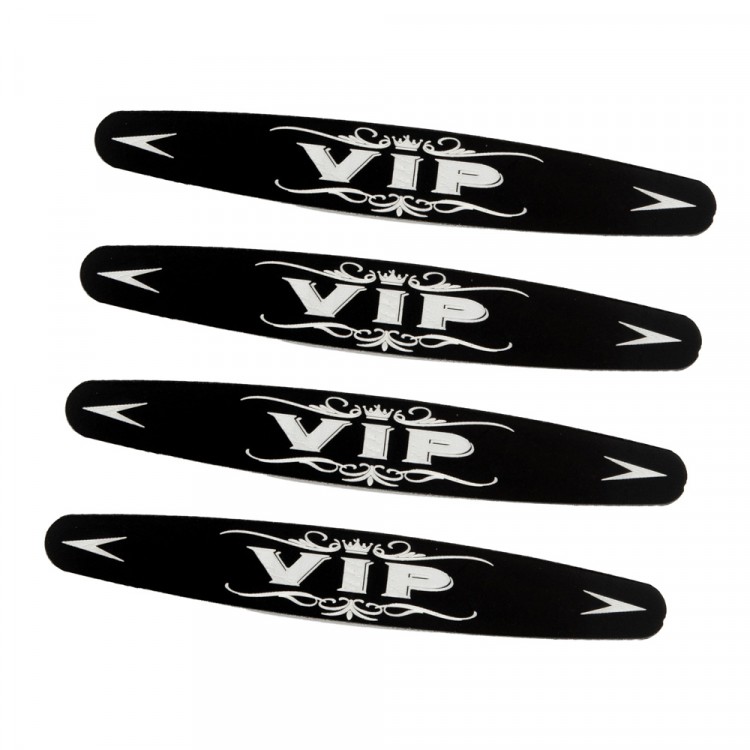 Наклейка на ручки VIP черные 