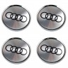 Колпачок ступицы Audi 63/58/8 хром 