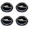 Колпачок на диск Ford Wolf 59/50.5/9 черный 