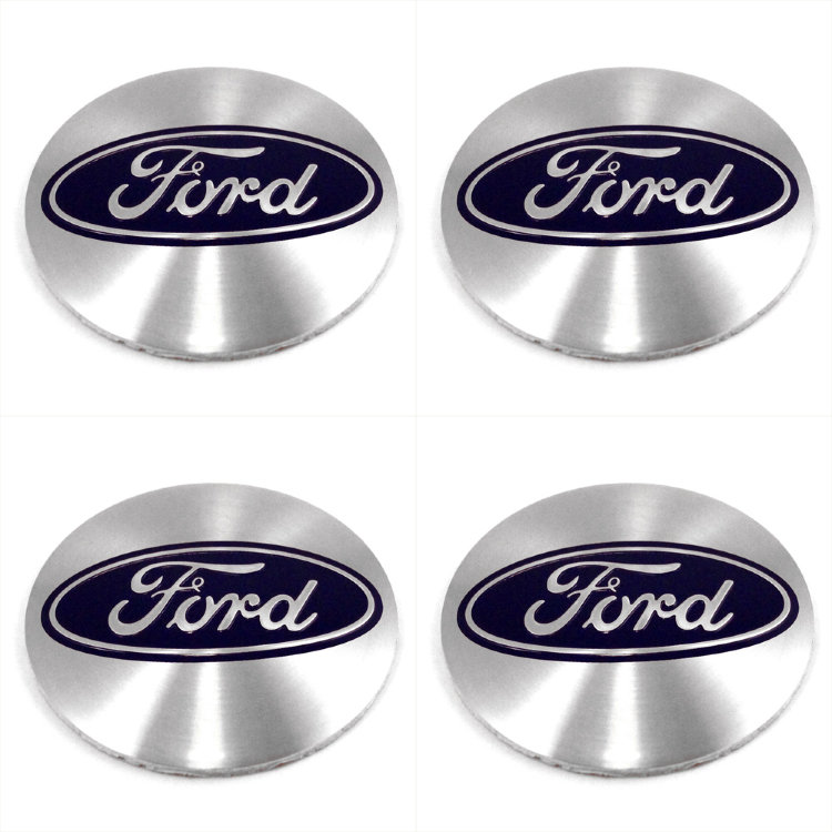 Наклейки на диски Ford steel сфера 54 мм