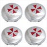 Колпачок ступицы Umbrella 60/56/9 хром-красный