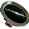 Заглушка ступицы диска VOSSEN 74/69/12 черный хром