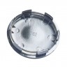 Колпачки на диски 62/56/8 хром со стикером Mini Cooper New черный 