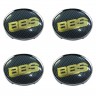 Колпачок на диск BBS 59/50.5/9 карбон и золото 