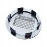 Колпачок на диск BBS 59/50.5/9 карбон и золото 