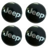 Наклейки на диски Jeep black сфера 56 мм