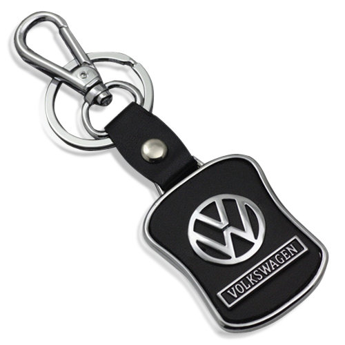 Брелок Volkswagen 50*38 с карабином и кольцом