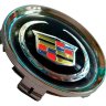 Заглушка ступицы диска Сadillac 74/69/12 хром