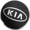 Колпачок на диски KIA 70/58/13 черный-хром