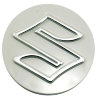 СУЗУКИ, 59/55/12 silver/chrome колпачок ступицы
