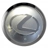 Заглушки для диска со стикером Lexus (64/60/6) хром